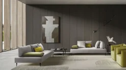 Divano Lineare Bacio light Le comfort a 1959€