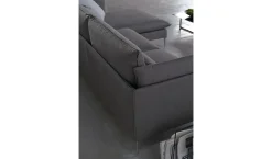 Divano Lineare Divano mod.natalie con piedi cromati in promo-sconto del 50% Excò a 1490 Euro