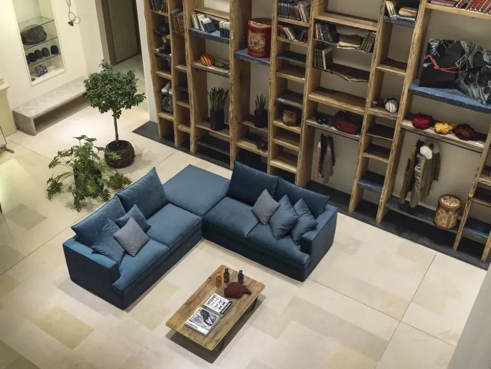 Divano Lineare Divano samoa modello glammy di Samoa a prezzo scontato