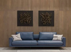 Divano Lineare in Tessuto non sfoderabile  Percy di Max divani