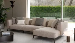 Divano Lineare in Tessuto sfoderabile  Olivier di Flou