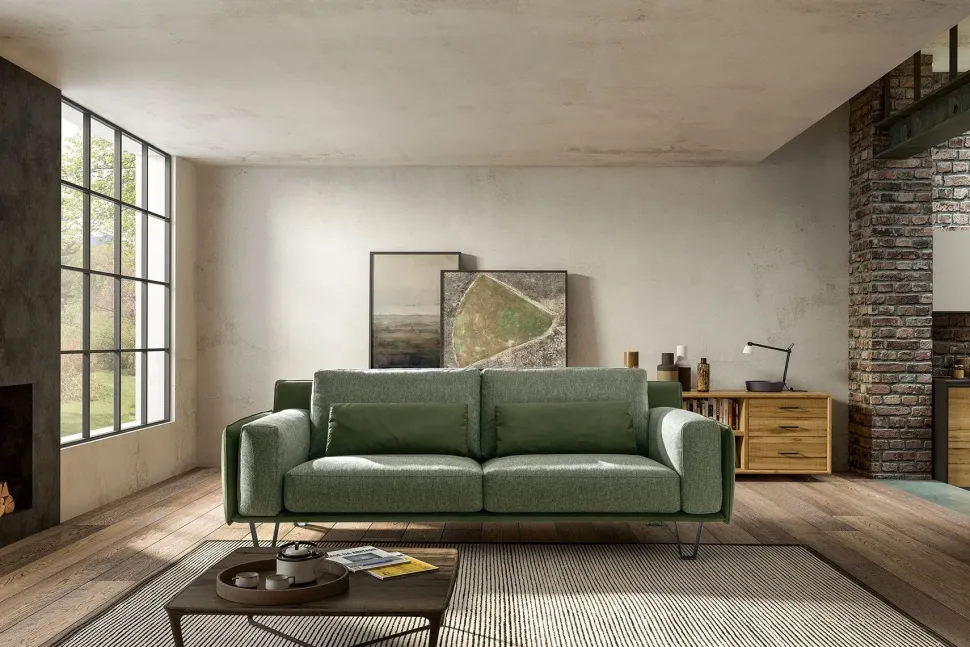 Divano lineare Life Artigianale a PREZZO OUTLET scontato del 26%