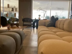 Divano Lineare modello Sacai di Franco ferri a prezzi outlet