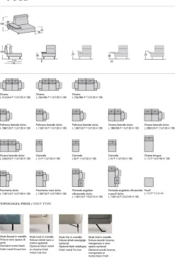 Divano Lineare Pull Samoa in Offerta Outlet a 1445 Euro