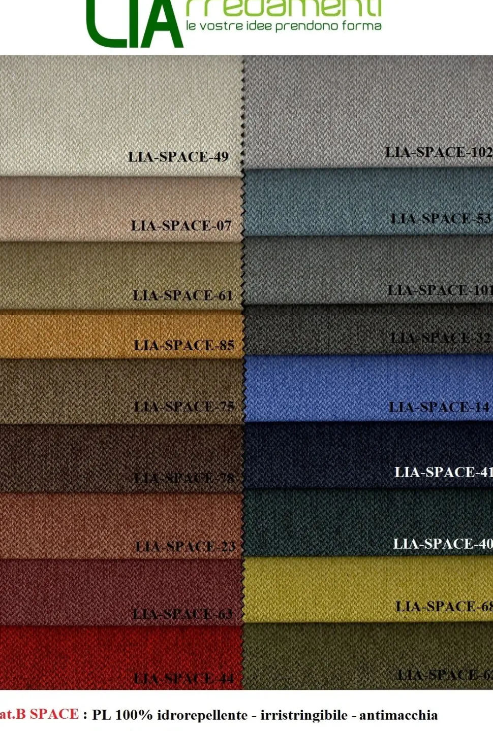 Divano Lineare Space vision