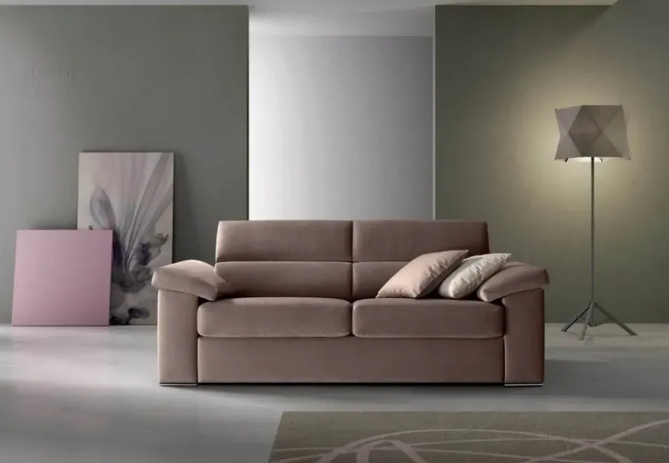 Divano lineare Touch di Samoa a prezzo scontato