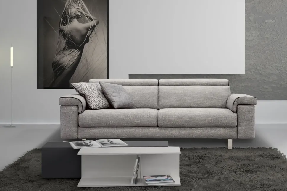 Divano lineare Wilson Rizzetto a PREZZO OUTLET scontato del 40%