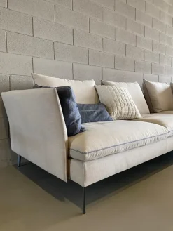 Divano Link in Tessuto sfoderabile  di Biba salotti scontato 48%