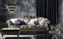 Divano Luxury velluto calassico contemporaneo  Md work a PREZZO OUTLET