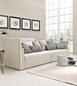 Divano Md work Divano lino  memory doppio schienale  PREZZI OUTLET sconto 50%