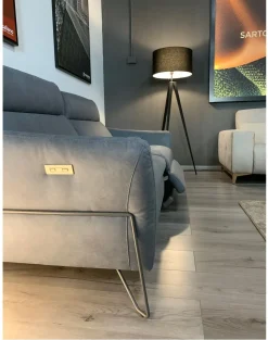 Divano moderno microfibra Gaia-2-relax di Egoitaliano con sconto del - 40%