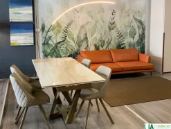 Divano moderno pelle Sophia di Egoitaliano con sconto del - 30%