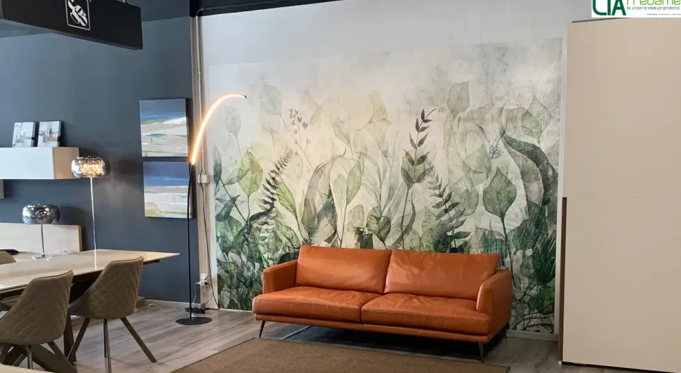 Divano moderno pelle Sophia di Egoitaliano con sconto del - 30%