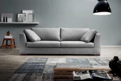 Divano moderno tessuto Natali' 3 posti di Giannei con sconto del - 43%