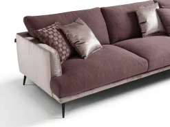 Divano moderno tessuto Sophia angolare di Collezione esclusiva con sconto del - 40%