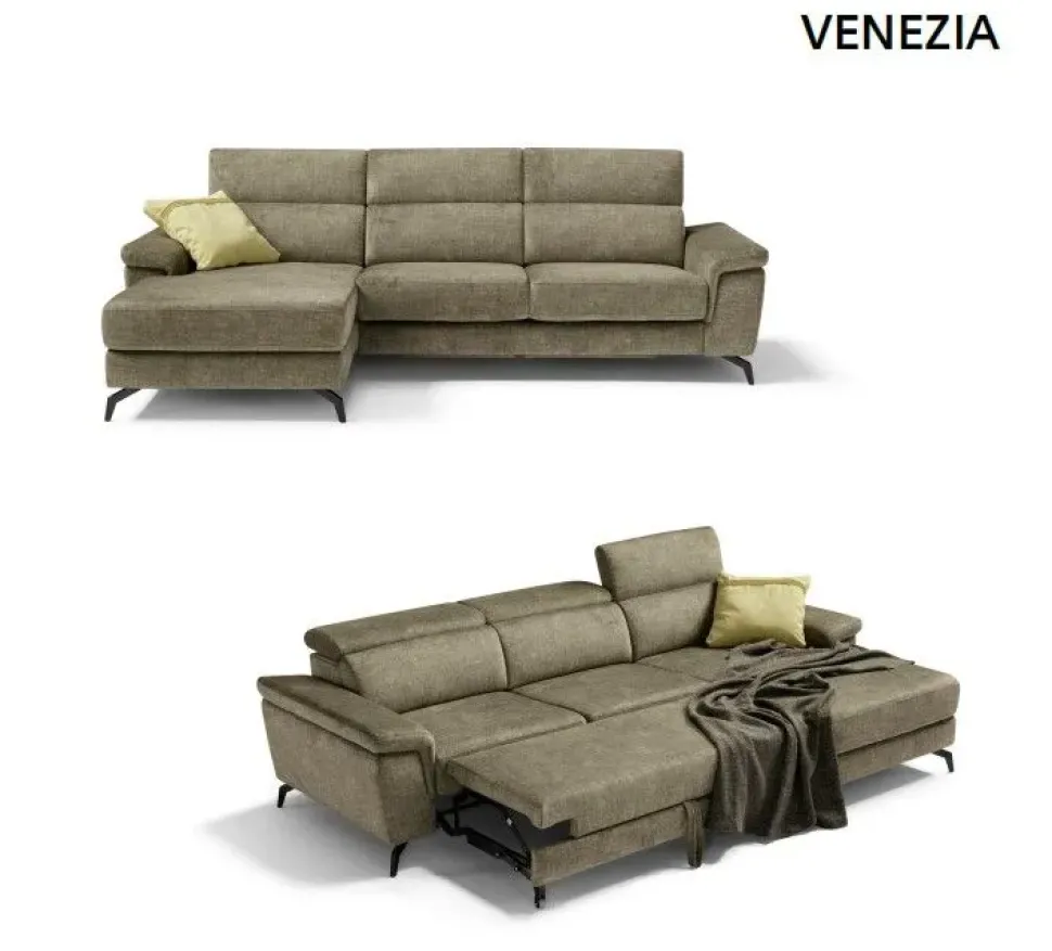 Divano moderno tessuto Venezia di Sofangel con sconto del - 50%