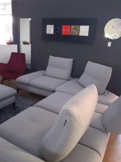 Divano Monnalisa tessuto in poliuretano  Nicoletti home in Offerta Outlet