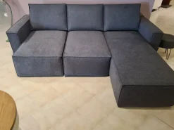 Divano Mono tessuto in poliuretano  Samoa in Offerta Outlet