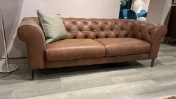 Divano Morfeo in Pelle non sfoderabile di Natuzzi scontato 59%