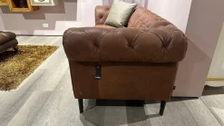 Divano Morfeo in Pelle non sfoderabile  di Natuzzi scontato 59%