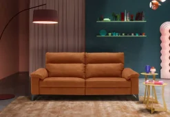 Divano Oliver° in Microfibra Egoitaliano a prezzo ribassato