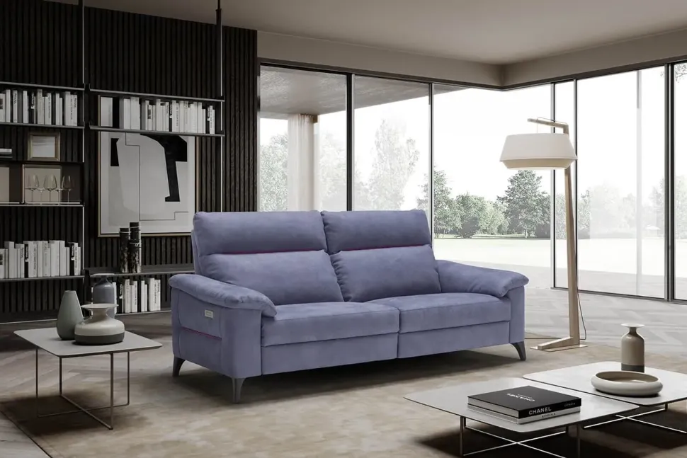 Divano Oliver° in Microfibra Egoitaliano a prezzo ribassato