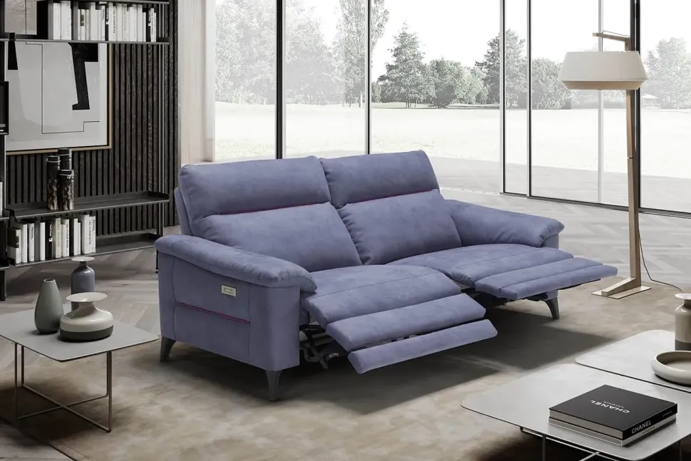 Divano Oliver° in Microfibra Egoitaliano a prezzo ribassato