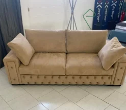 Divano Pelle nabuk pronta consegna Md work OFFERTA OUTLET