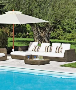 Divano per l'esterno Divano uno piu completo di cuscini modulare a marchio Md work a prezzo ribassato