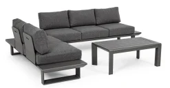 Divano per l'esterno Konnor bianco a marchio Bizzotto a prezzo ribassato