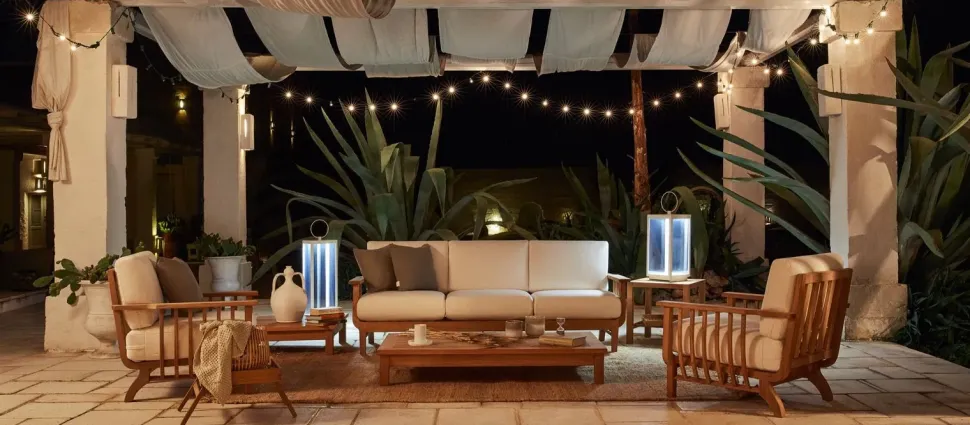 Divano per l'esterno Md work Divano 3 posti uno piu pronta consegna completo a prezzi convenienti