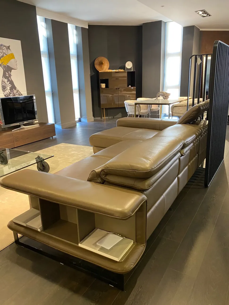 Divano relax in Pelle Nicoline a prezzo scontato