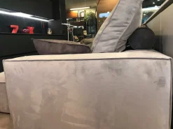 Divano relax microfibra in misto piuma  Flex team a prezzo Outlet