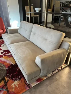 Divano relax tessuto in misto piuma  Flex team a prezzo Outlet