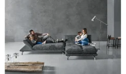 Divano Rock tessuto in poliuretano  Excò in Offerta Outlet