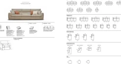 Divano Roma Rosini a PREZZO OUTLET scontato del 30%