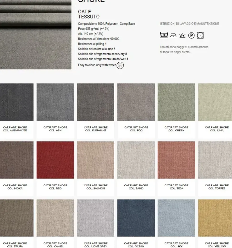 Divano Rosini Granada PREZZI OUTLET sconto 32%