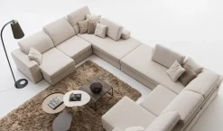 Divano Rotterdam relax in Tessuto sfoderabile di Artigianale scontato 31%