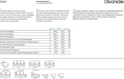 Divano Scala tessuto in poliuretano  Divanidea a prezzo scontato