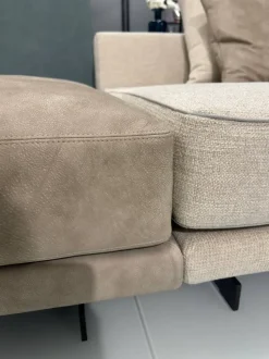 Divano Sheridan tessuto in poliuretano Desirèe in Offerta Outlet