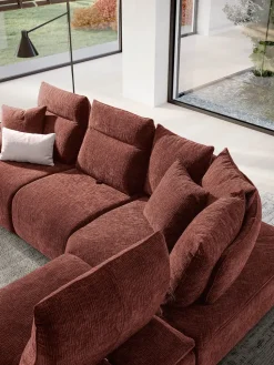 Divano Sirio tessuto in poliuretano Le comfort a prezzo scontato