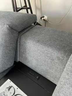 Divano Soho relax tessuto in poliuretano  Divanidea a prezzo Outlet