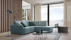 Divano Soho tessuto in poliuretano  Le comfort a prezzo Outlet