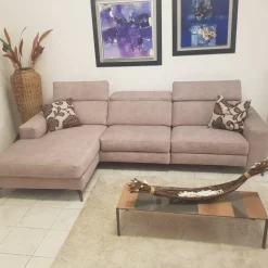 Divano Space fly in Microfibra sfoderabile  di Samoa scontato 48%