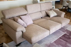 Divano Step in Tessuto sfoderabile  di Samoa scontato 40%