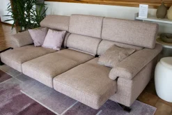 Divano Step in Tessuto sfoderabile  di Samoa scontato 40%