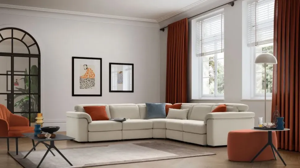 Divano Swan double ali Mottes selection scontato 40%. Outlet!