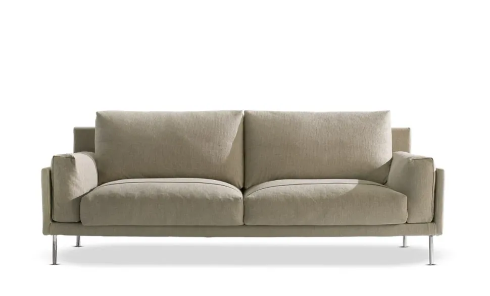 Divano tessuto in piuma Bm design a prezzo Outlet