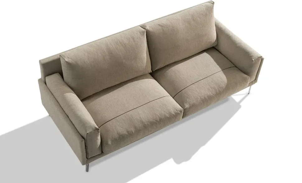 Divano tessuto in piuma Bm design a prezzo Outlet