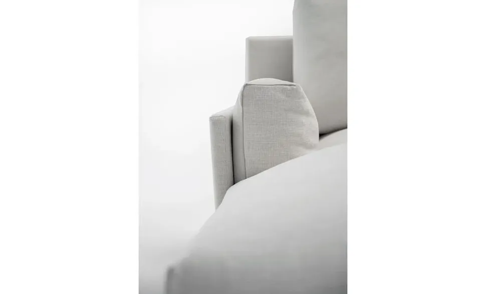 Divano tessuto in piuma Bm design a prezzo Outlet